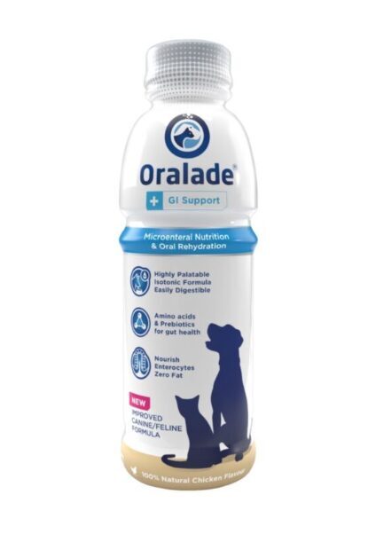 ORALADE elektrolītu dzēriens ar probiotiķi suņiem/kaķiem 500 ml